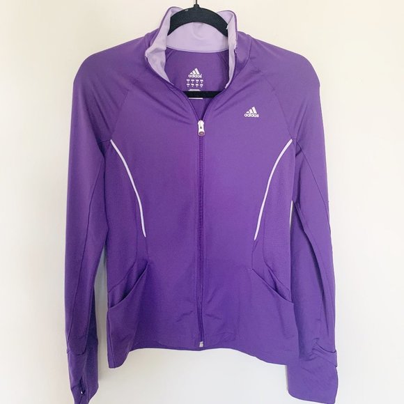 Adidas Climalite Zip Up Athletic Jacket - Picture 1 of 5